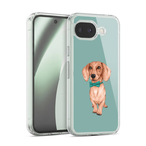 Barruf Dogs Dachshund, The Wiener Soft Gel Case for Google Pixel 10a