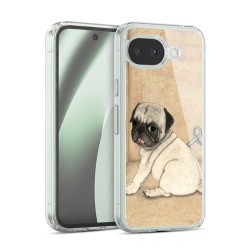 Barruf Dogs Pug Toy Soft Gel Case for Google Pixel 10a