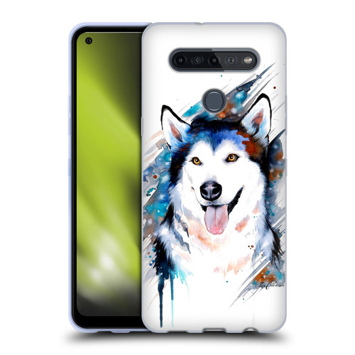 Pixie Cold Animals Husky Soft Gel Case for LG K51S