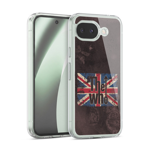 The Who Band Art Union Jack Distressed Look Soft Gel Case for Google Pixel 10a