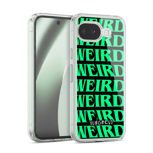 Yungblud Graphics Weird! Text Soft Gel Case for Google Pixel 10a