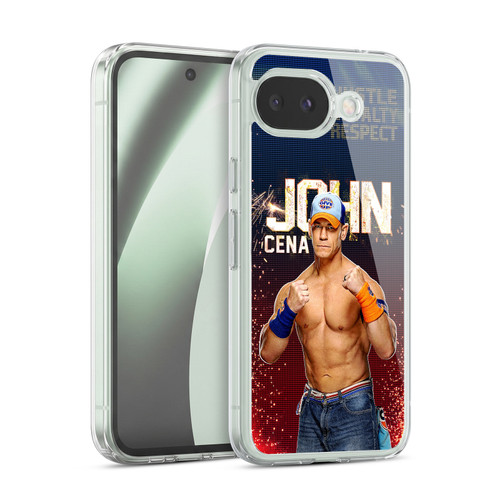 WWE John Cena Portrait Soft Gel Case for Google Pixel 10a