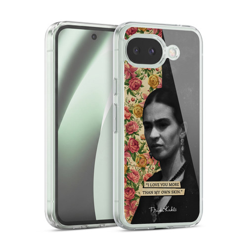 Frida Kahlo Portraits And Quotes I Love You Soft Gel Case for Google Pixel 10a