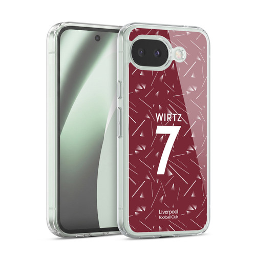 Liverpool Football Club 2026/27 Players Home Kit 1st Group Florian Wirtz Soft Gel Case for Google Pixel 10a