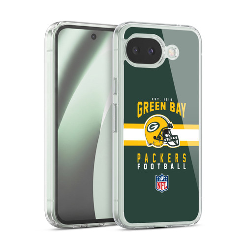 NFL Green Bay Packers Graphics Helmet Typography Soft Gel Case for Google Pixel 10a