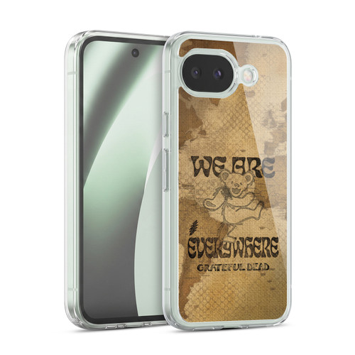 Grateful Dead Graphics Bear Vintage Soft Gel Case for Google Pixel 10a