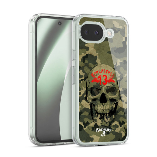 Alchemy Gothic Skull Camo Skull Soft Gel Case for Google Pixel 10a
