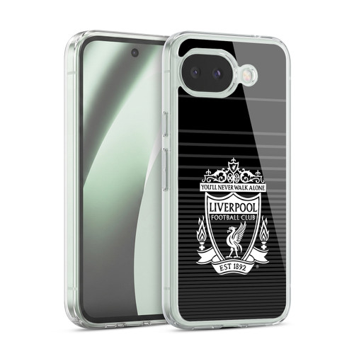 Liverpool Football Club Crest Designs White Third Soft Gel Case for Google Pixel 10a