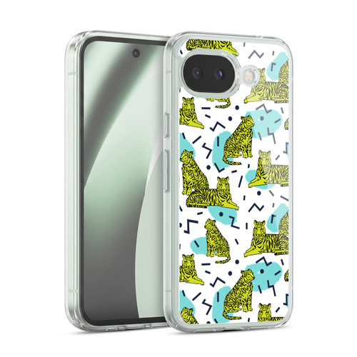 Andrea Lauren Design Animals Neon Tiger Soft Gel Case for Google Pixel 10a
