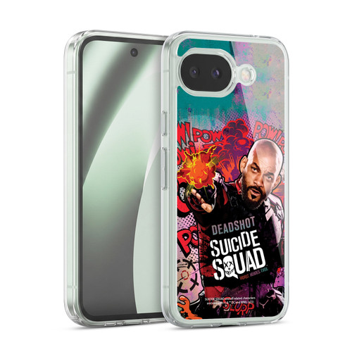 Suicide Squad 2016 Graphics Deadshot Poster Soft Gel Case for Google Pixel 10a