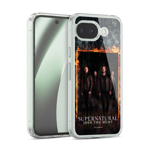 Supernatural Key Art Sam, Dean, Castiel & Crowley Soft Gel Case for Google Pixel 10a