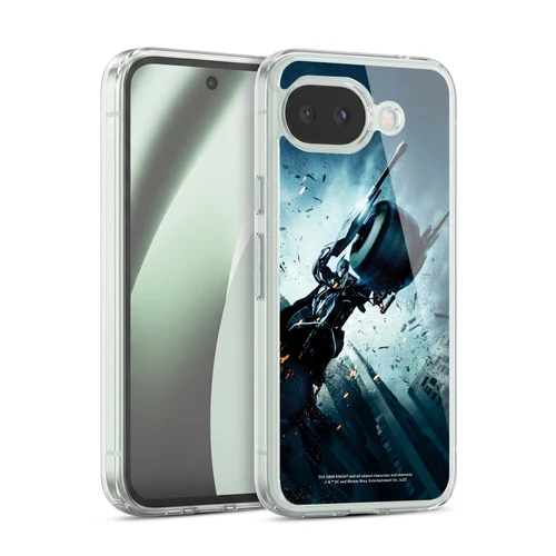 The Dark Knight Key Art Batman Batpod Soft Gel Case for Google Pixel 10a