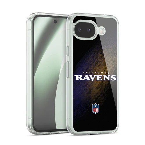 NFL Baltimore Ravens Logo Blur Soft Gel Case for Google Pixel 10a