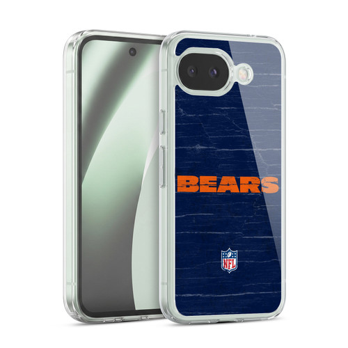 NFL Chicago Bears Logo Distressed Look Soft Gel Case for Google Pixel 10a
