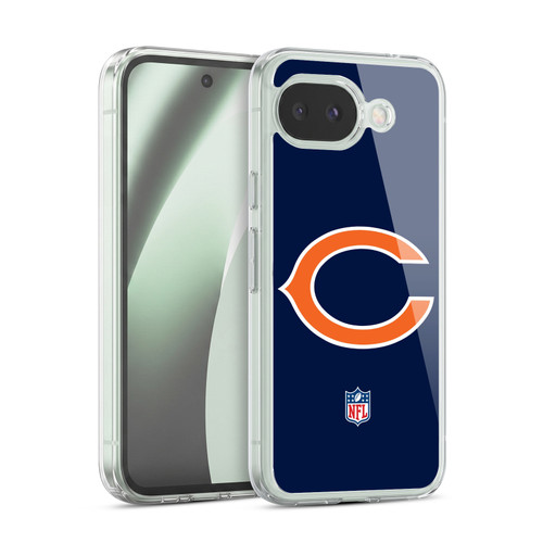 NFL Chicago Bears Logo Plain Soft Gel Case for Google Pixel 10a