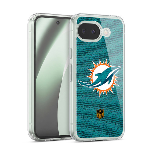 NFL Miami Dolphins Logo Football Soft Gel Case for Google Pixel 10a