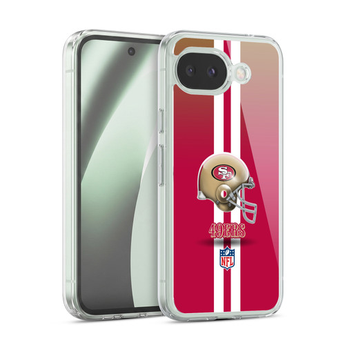 NFL San Francisco 49Ers Logo Helmet Soft Gel Case for Google Pixel 10a