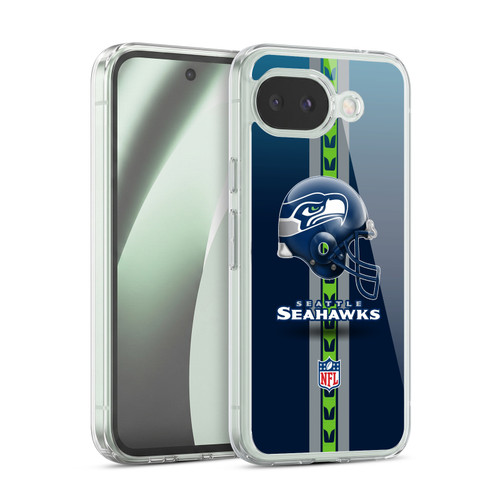 NFL Seattle Seahawks Logo Helmet Soft Gel Case for Google Pixel 10a