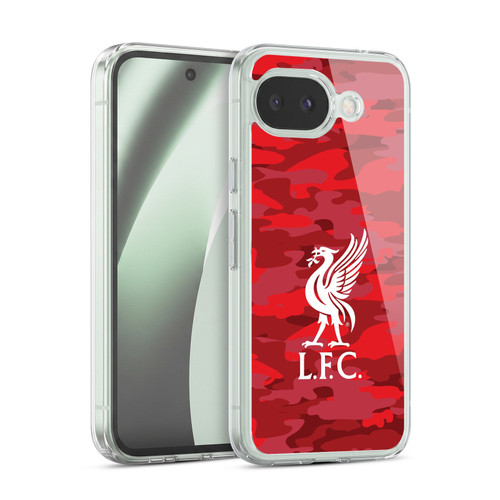 Liverpool Football Club Camou Home Colourways Liver Bird Soft Gel Case for Google Pixel 10a