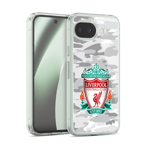 Liverpool Football Club Camou Third Colourways Crest Soft Gel Case for Google Pixel 10a