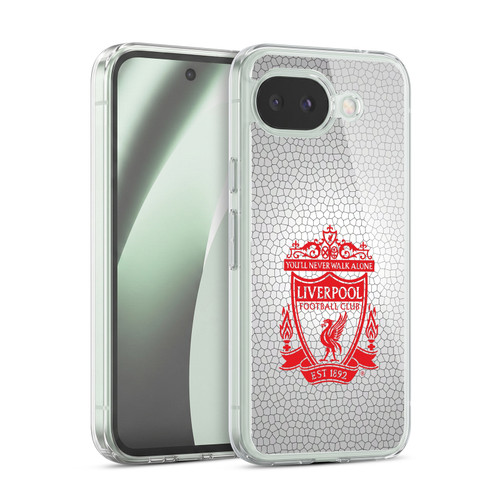 Liverpool Football Club Crest 2 White Pixel 2 Soft Gel Case for Google Pixel 10a