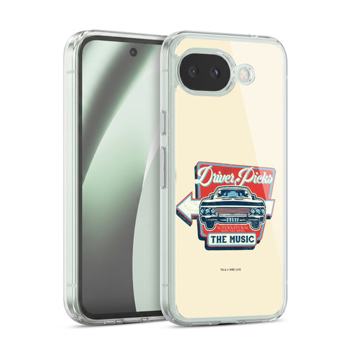 Supernatural Vectors Driver Picks Soft Gel Case for Google Pixel 10a