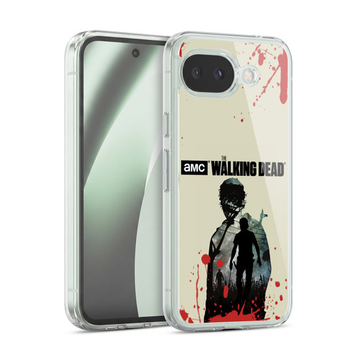 AMC The Walking Dead Silhouettes Rick Soft Gel Case for Google Pixel 10a