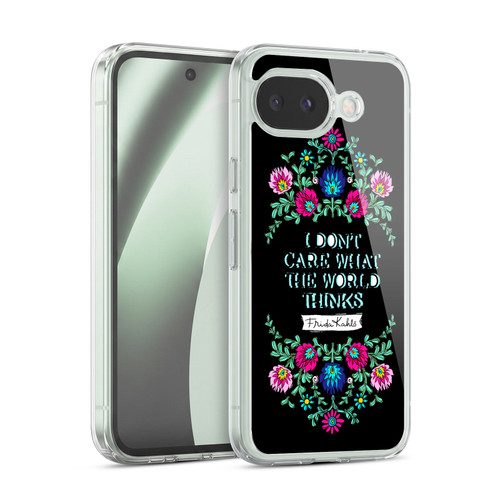 Frida Kahlo Art & Quotes Confident Woman Soft Gel Case for Google Pixel 10a
