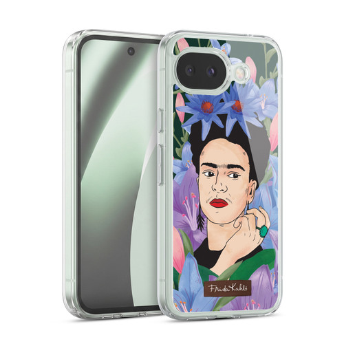 Frida Kahlo Portrait 3 Lilies Soft Gel Case for Google Pixel 10a