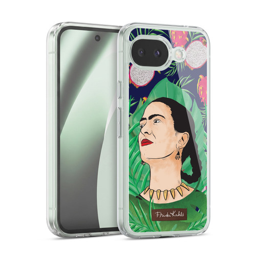 Frida Kahlo Portrait 3 Tropical Soft Gel Case for Google Pixel 10a