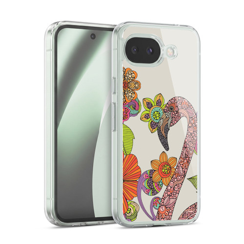 Valentina Birds Flamingo Puzzle Soft Gel Case for Google Pixel 10a