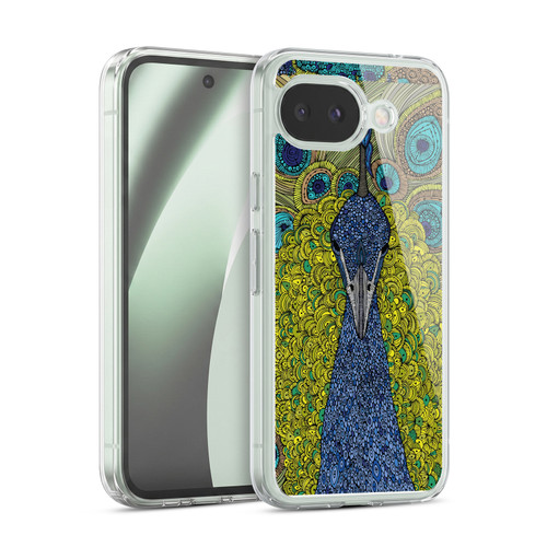Valentina Birds The Peacock Soft Gel Case for Google Pixel 10a