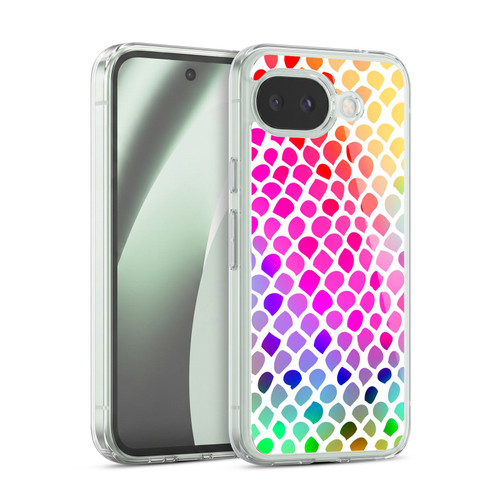 Head Case Designs Mad Prints Rainbow Snake Soft Gel Case for Google Pixel 10a