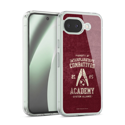EA Bioware Mass Effect 3 Badges And Logos Interplanetary Combatives Soft Gel Case for Google Pixel 10a