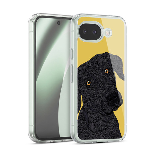 Valentina Dogs Black Labrador Soft Gel Case for Google Pixel 10a
