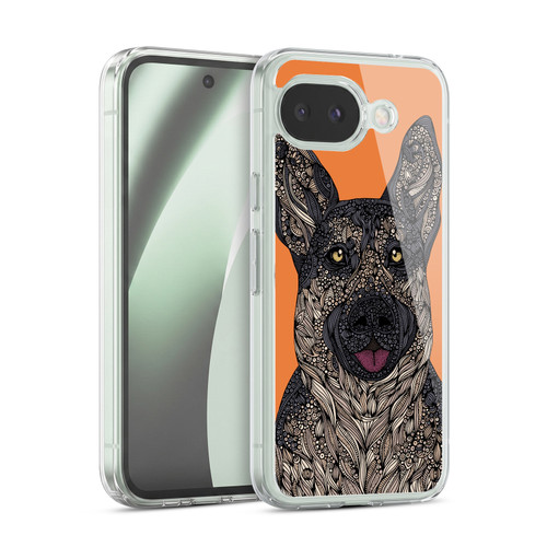 Valentina Dogs German Shepherd Soft Gel Case for Google Pixel 10a