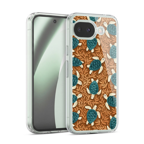 Micklyn Le Feuvre Flora And Fauna Tiny Turtle Treasures Soft Gel Case for Google Pixel 10a