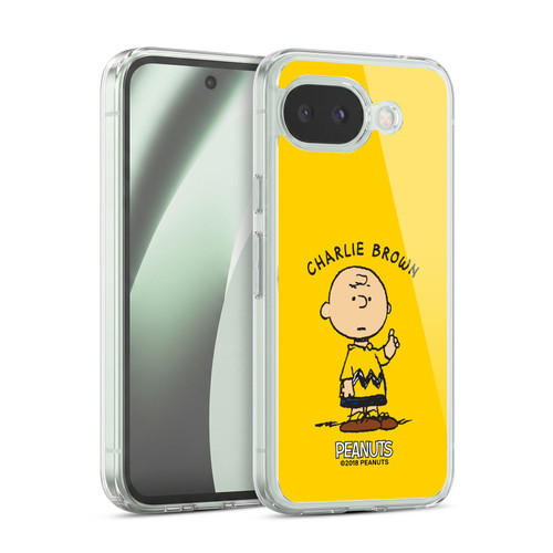 Peanuts Characters Charlie Brown Soft Gel Case for Google Pixel 10a