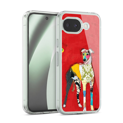 Michel Keck Dogs 2 Greyhound Soft Gel Case for Google Pixel 10a
