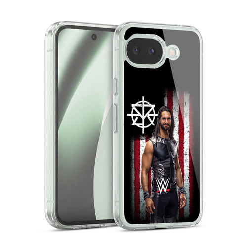 WWE American Flag Superstars Seth Rollins Soft Gel Case for Google Pixel 10a