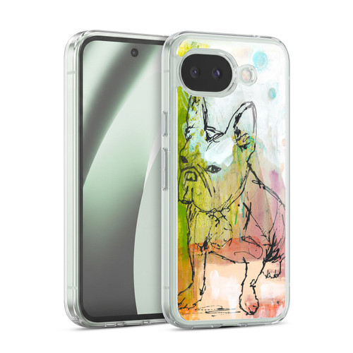 Wyanne Nature Portraits French Bulldog Sketch Soft Gel Case for Google Pixel 10a