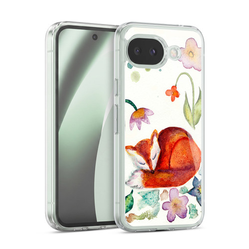 Wyanne Nature Portraits Fox Napping In The Garden Soft Gel Case for Google Pixel 10a