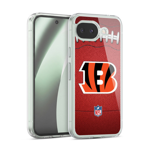NFL Cincinnati Bengals Graphics Football Soft Gel Case for Google Pixel 10a