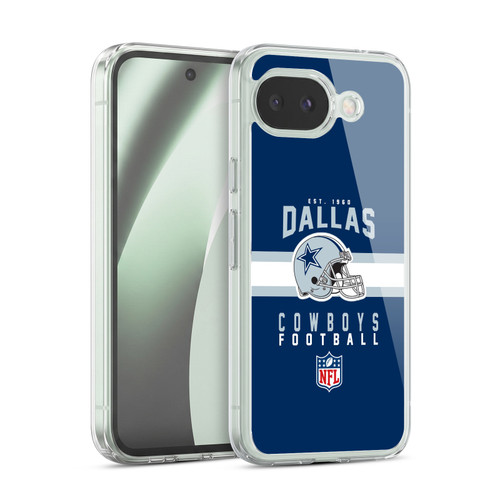 NFL Dallas Cowboys Graphics Helmet Typography Soft Gel Case for Google Pixel 10a