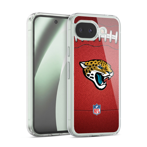 NFL Jacksonville Jaguars Graphics Football Soft Gel Case for Google Pixel 10a