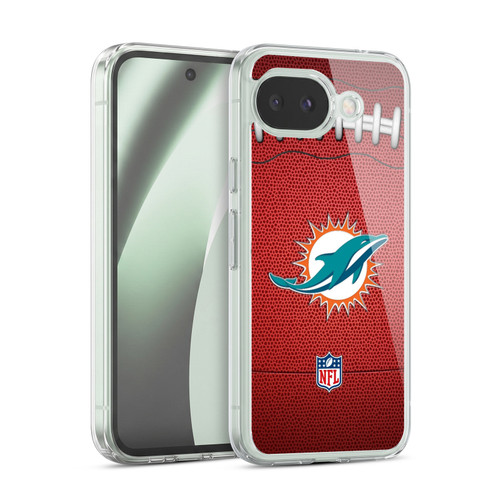 NFL Miami Dolphins Graphics Football Soft Gel Case for Google Pixel 10a