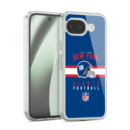NFL New York Giants Graphics Helmet Typography Soft Gel Case for Google Pixel 10a