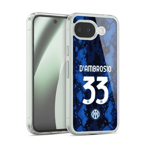 Fc Internazionale Milano 2021/22 Players Home Kit Danilo D'Ambrosio Soft Gel Case for Google Pixel 10a