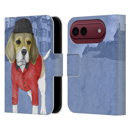 Barruf Dogs Beagle Leather Book Wallet Case Cover For Apple iPhone Duo