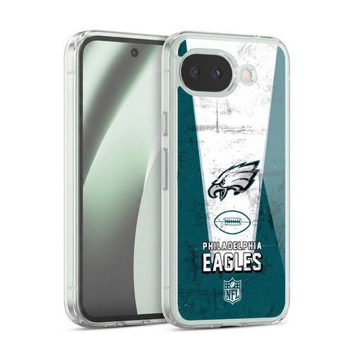 NFL Philadelphia Eagles Logo Art Banner Soft Gel Case for Google Pixel 10a